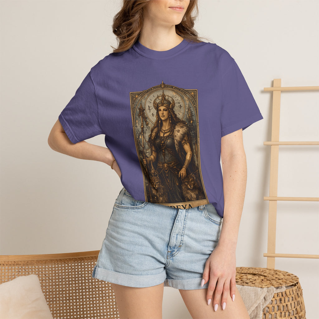 Freya Norse Goddess Art T‑Shirt — Love, Fertility & Strength Graphic Tee