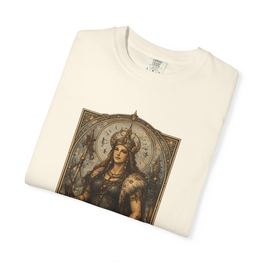 Freya Norse Goddess Art T‑Shirt — Love, Fertility & Strength Graphic Tee