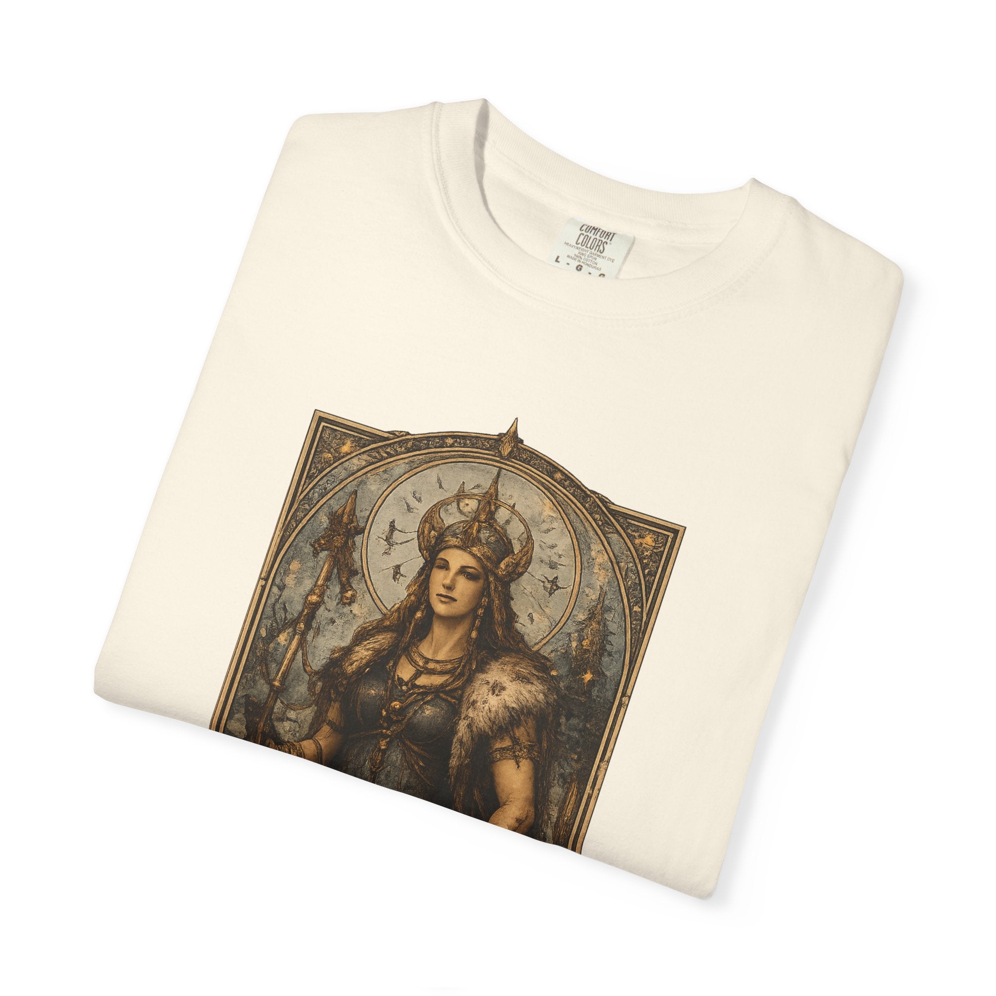 Freya Norse Goddess Art T‑Shirt — Love, Fertility & Strength Graphic Tee