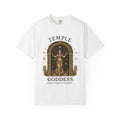 Temple Goddess Cafe Tee — "Good Food is Sacred"