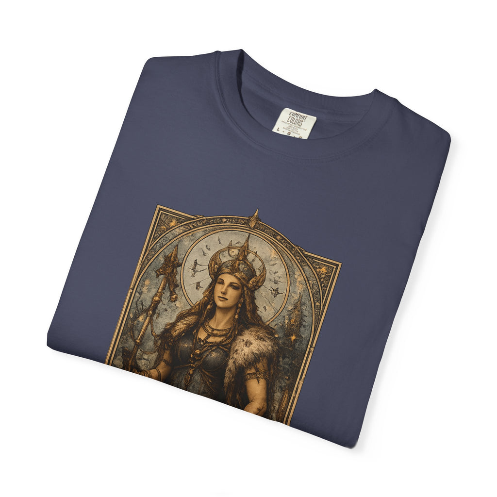 Freya Norse Goddess Art T‑Shirt — Love, Fertility & Strength Graphic Tee