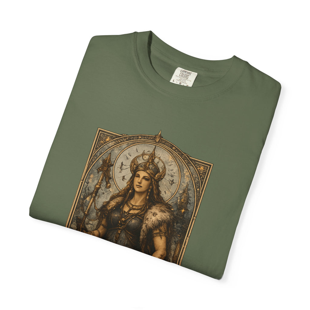 Freya Norse Goddess Art T‑Shirt — Love, Fertility & Strength Graphic Tee
