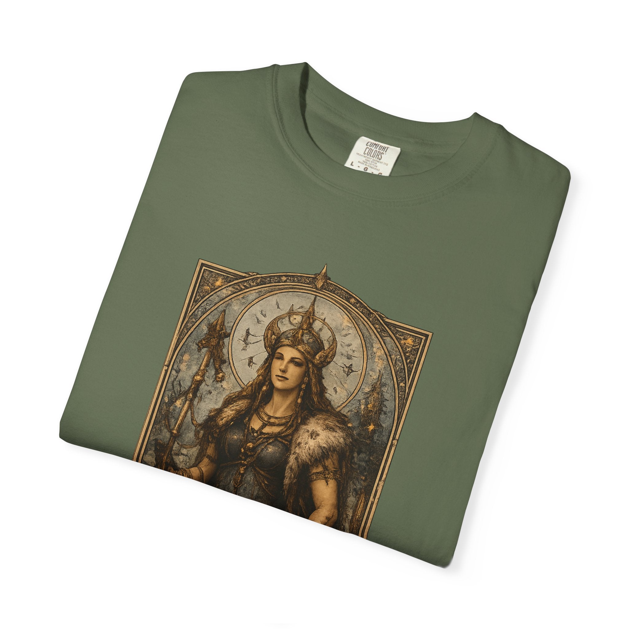 Freya Norse Goddess Art T‑Shirt — Love, Fertility & Strength Graphic Tee