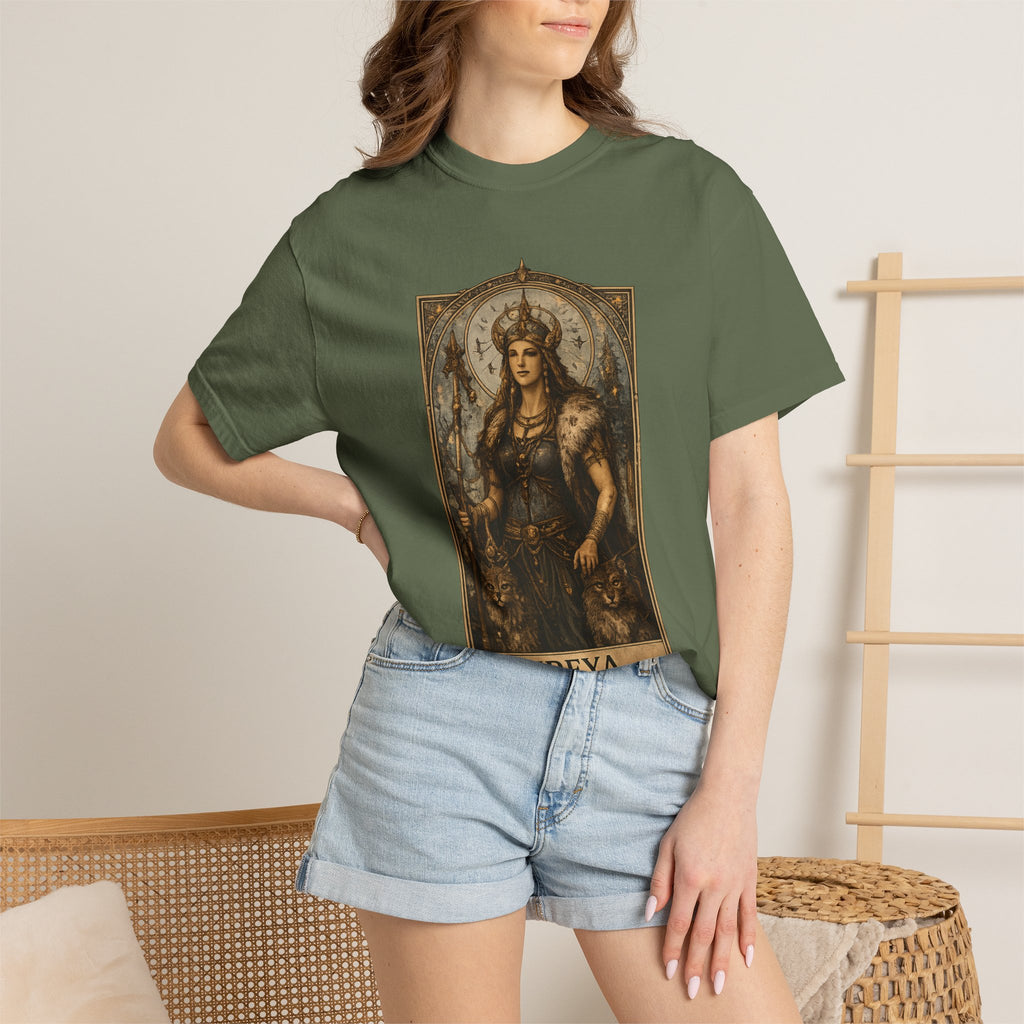 Freya Norse Goddess Art T‑Shirt — Love, Fertility & Strength Graphic Tee