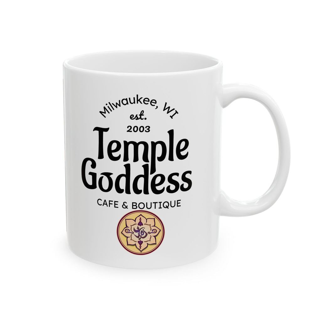 Ceramic Mug — Vintage Orientalist Art Tea & Gentle Goodness Coffee Mug (11oz/15oz)