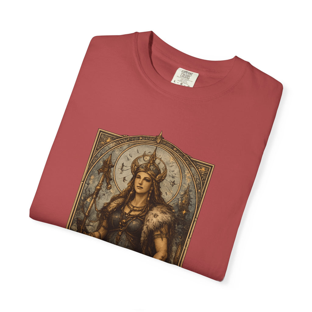 Freya Norse Goddess Art T‑Shirt — Love, Fertility & Strength Graphic Tee