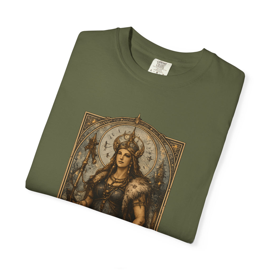 Freya Norse Goddess Art T‑Shirt — Love, Fertility & Strength Graphic Tee