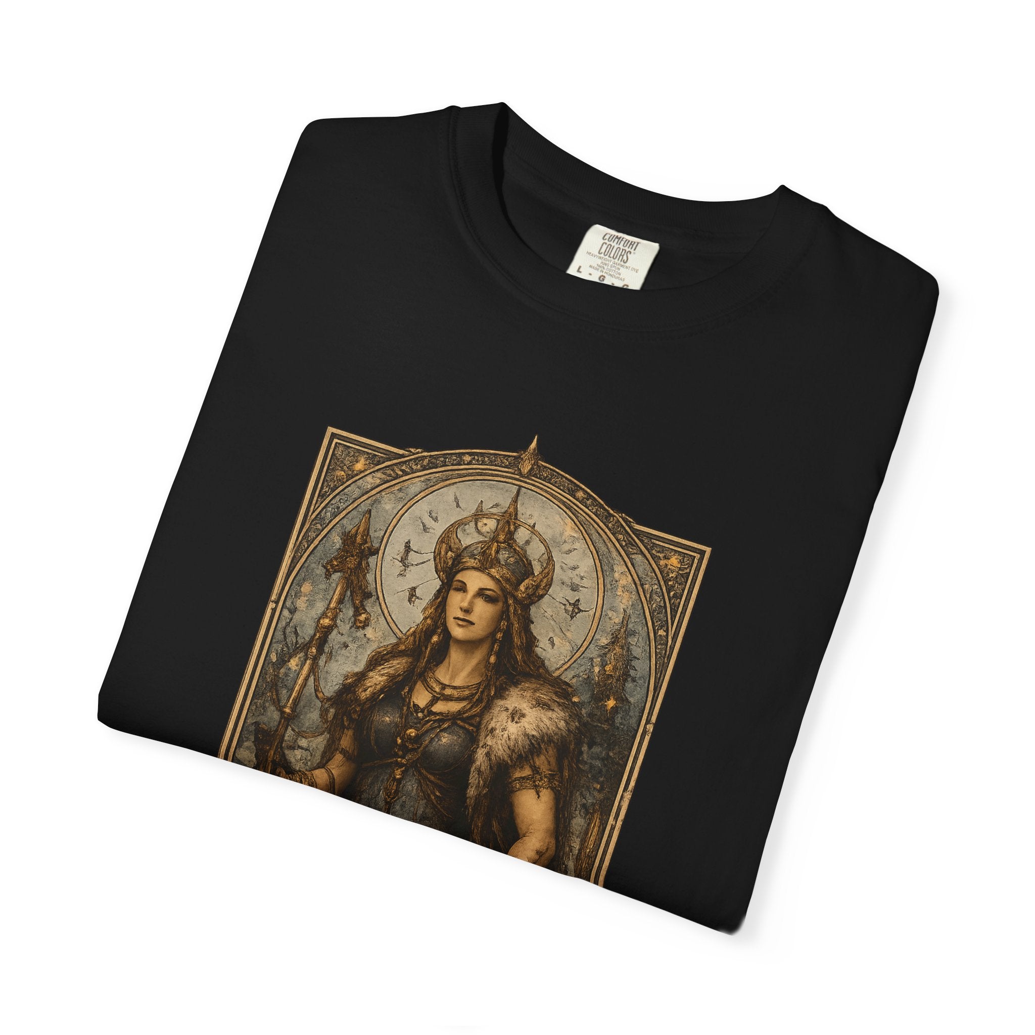 Freya Norse Goddess Art T‑Shirt — Love, Fertility & Strength Graphic Tee