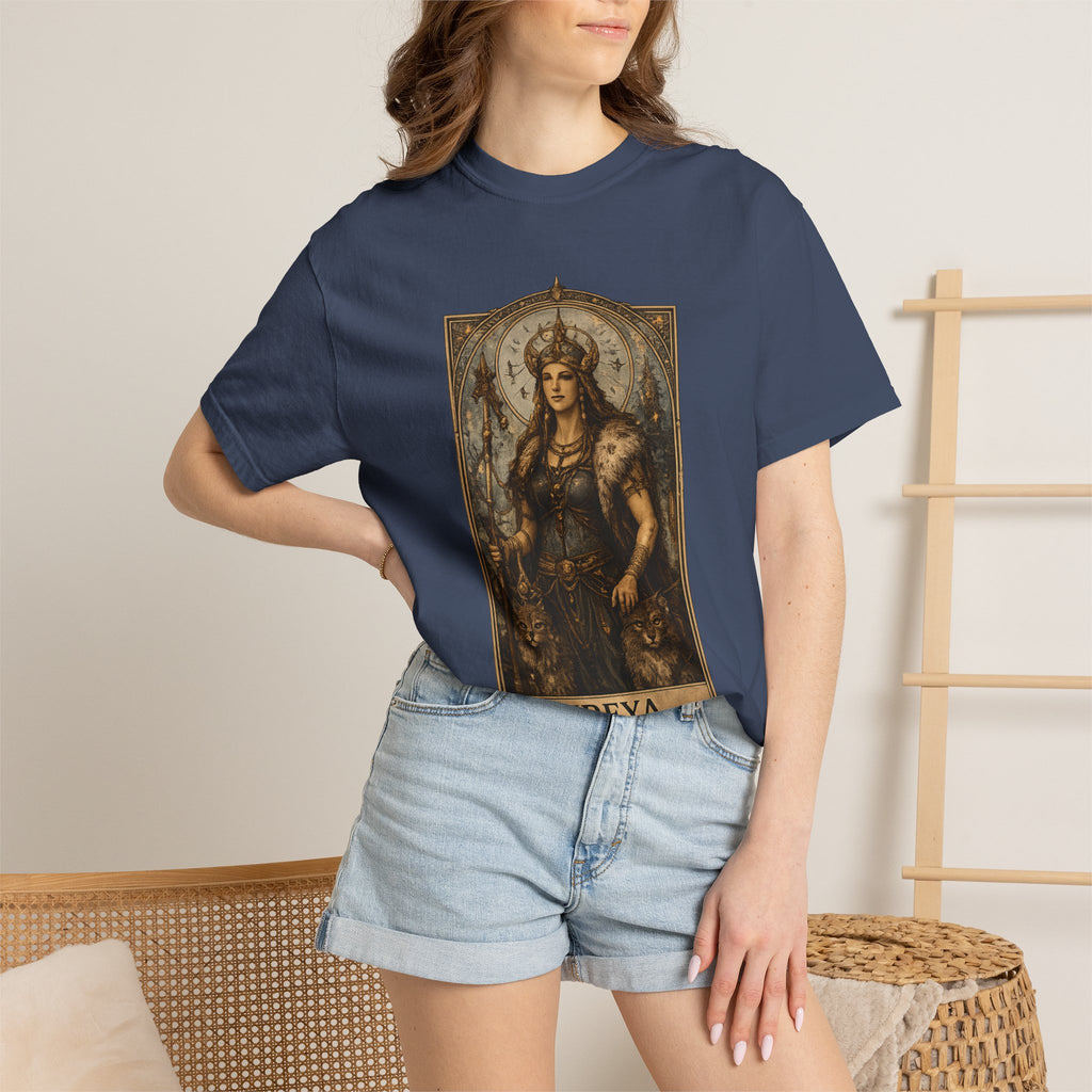 Freya Norse Goddess Art T‑Shirt — Love, Fertility & Strength Graphic Tee