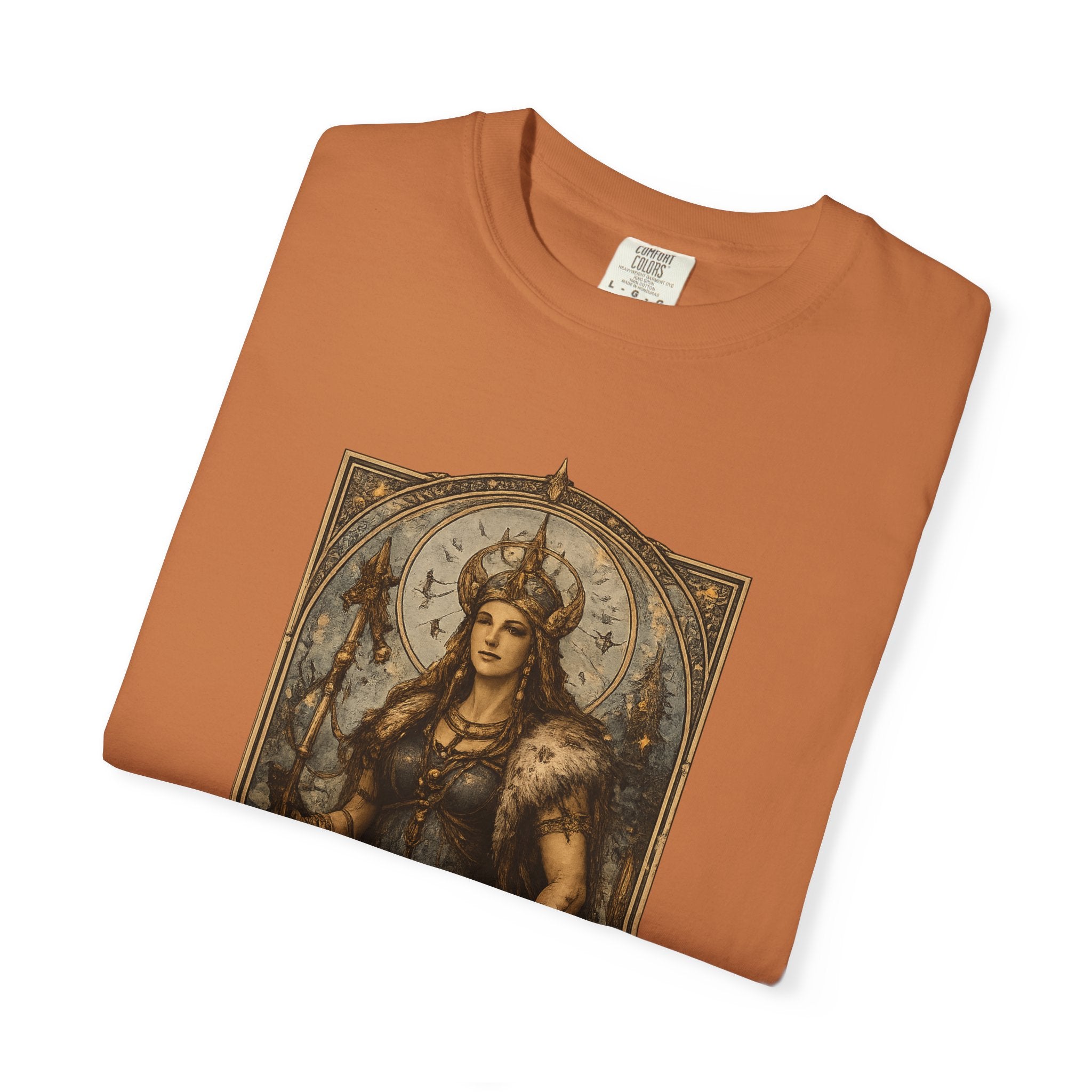 Freya Norse Goddess Art T‑Shirt — Love, Fertility & Strength Graphic Tee