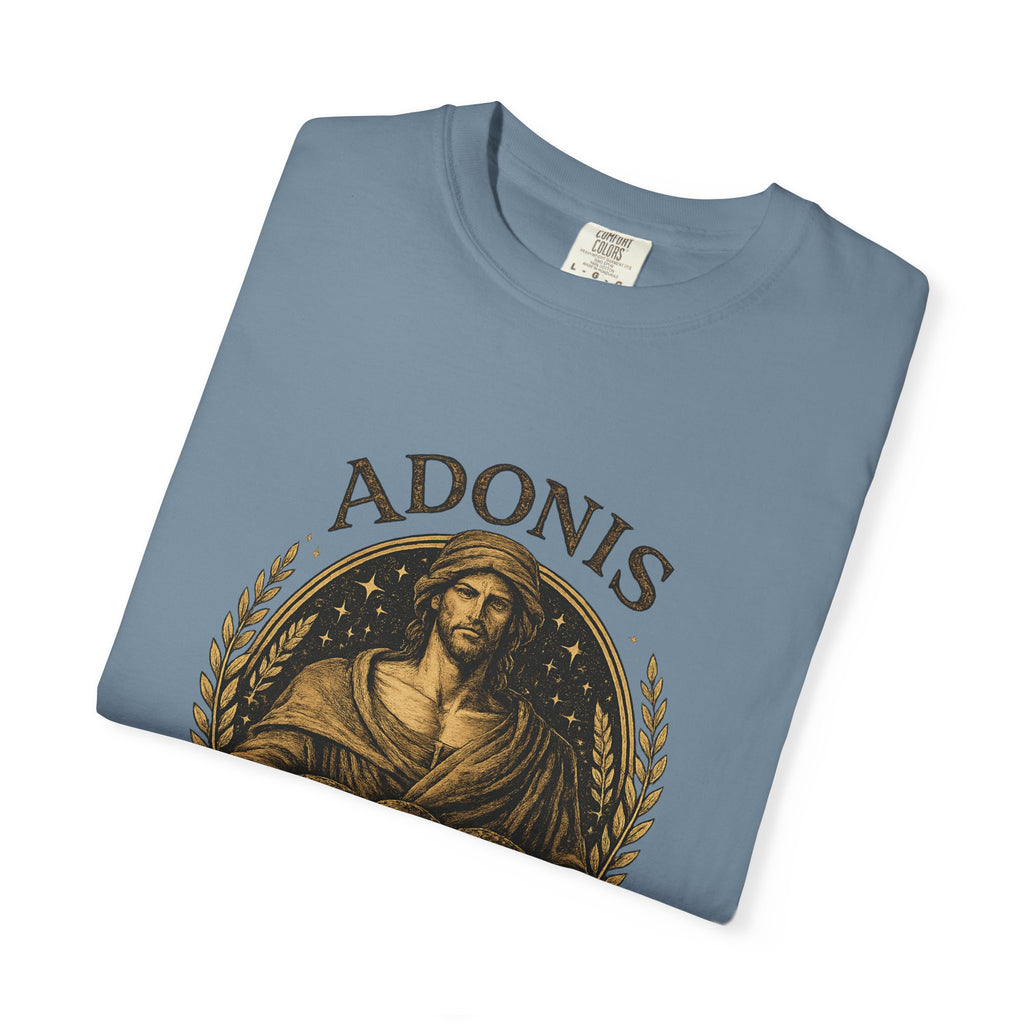 Adonis Energy Graphic T-Shirt — 'Built by Plants' Vintage Botanical Tee
