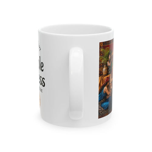 Ceramic Mug — Vintage Orientalist Art Tea & Gentle Goodness Coffee Mug (11oz/15oz)