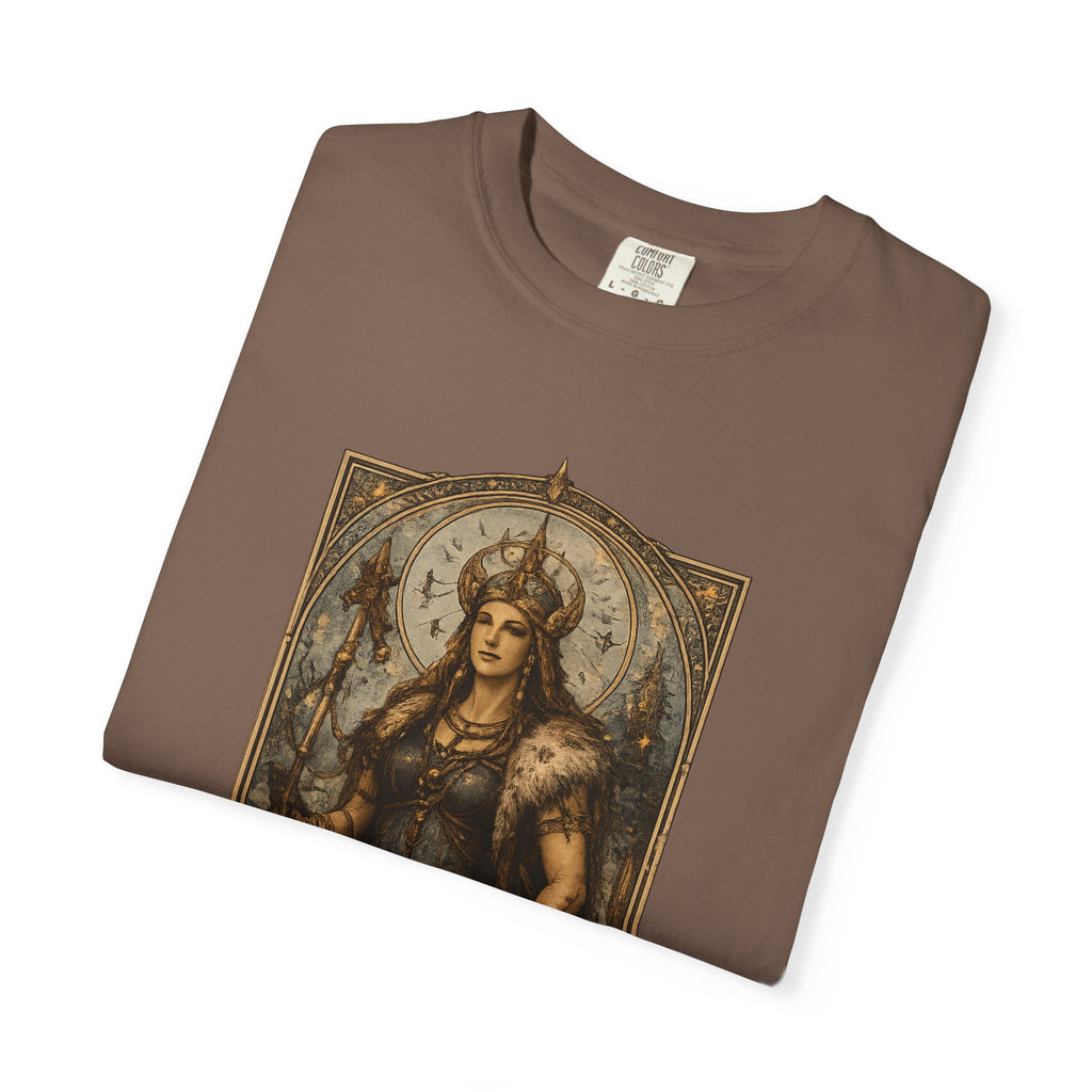 Freya Norse Goddess Art T‑Shirt — Love, Fertility & Strength Graphic Tee