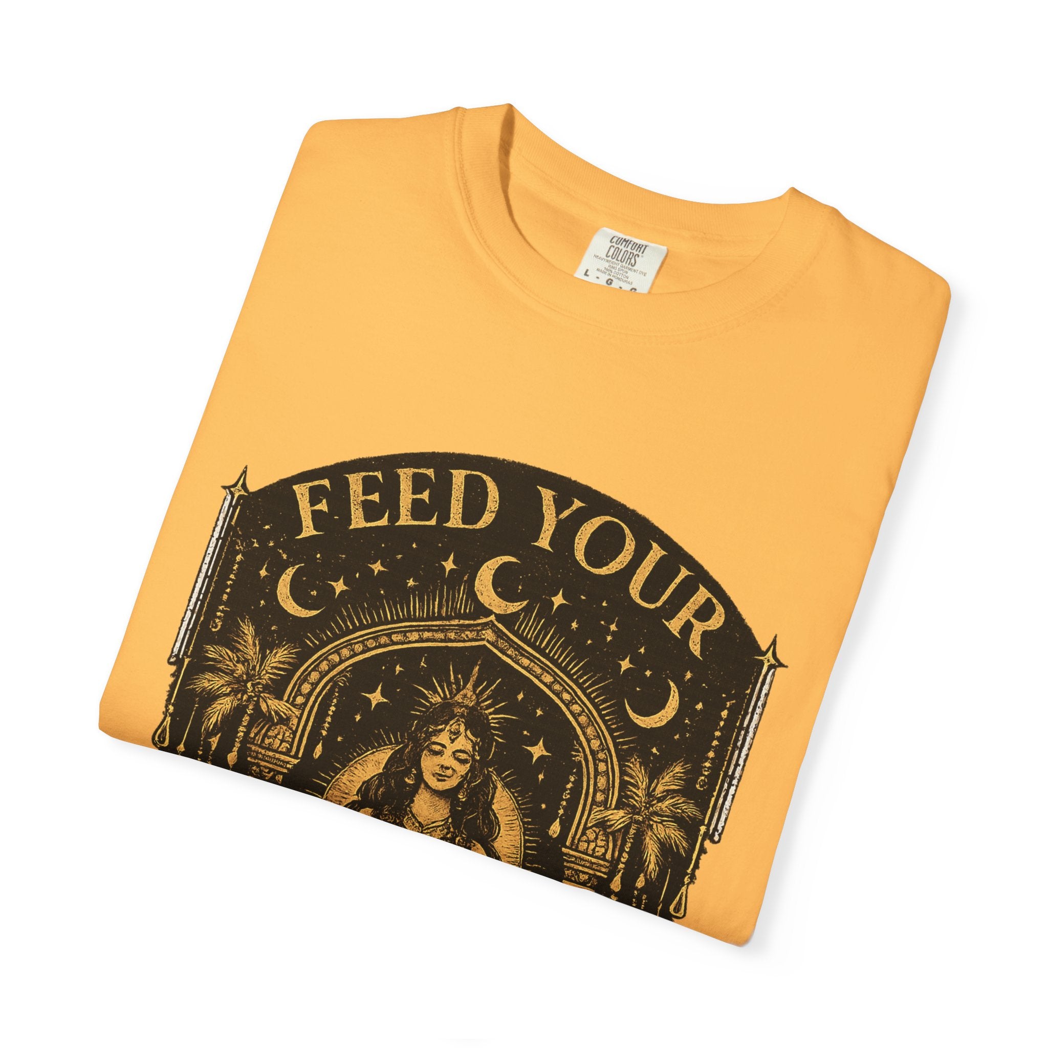Feed Your Divinity T-Shirt — Temple Goddess Spiritual Graphic Tee