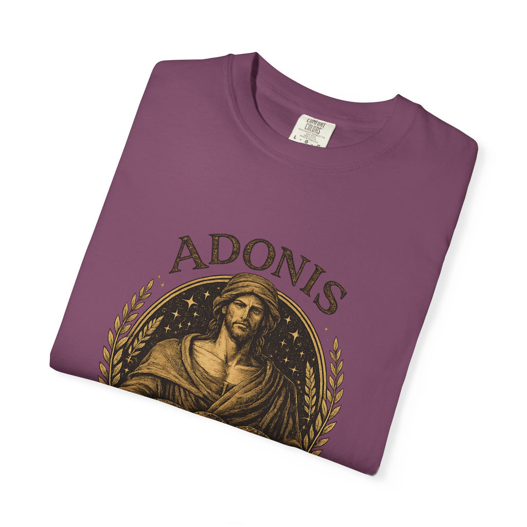 Adonis Energy Graphic T-Shirt — 'Built by Plants' Vintage Botanical Tee