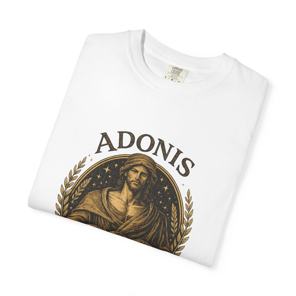 Adonis Energy Graphic T-Shirt — 'Built by Plants' Vintage Botanical Tee