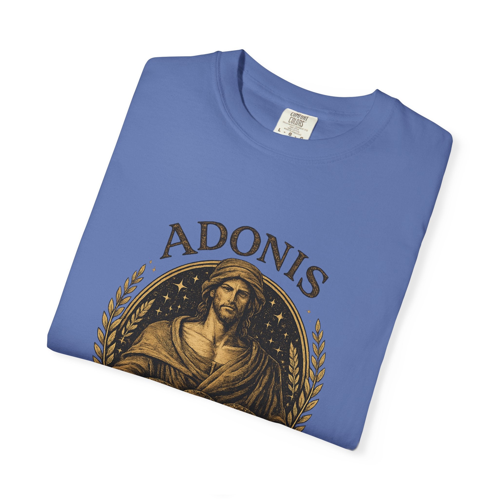 Adonis Energy Graphic T-Shirt — 'Built by Plants' Vintage Botanical Tee