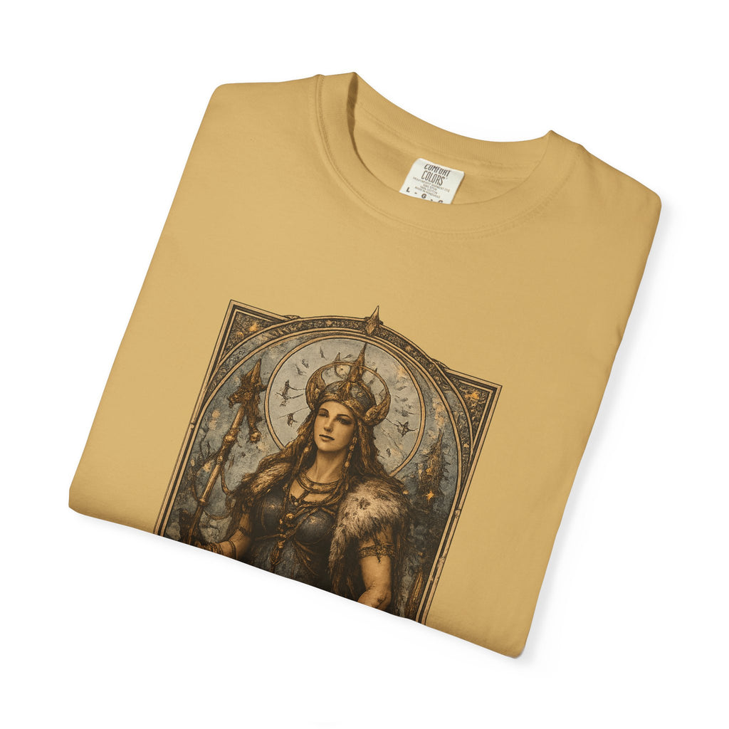 Freya Norse Goddess Art T‑Shirt — Love, Fertility & Strength Graphic Tee