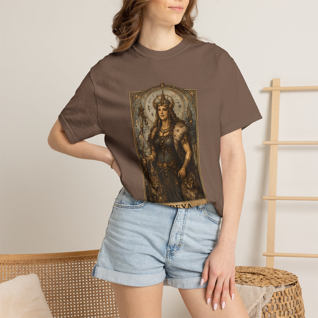 Freya Norse Goddess Art T‑Shirt — Love, Fertility & Strength Graphic Tee