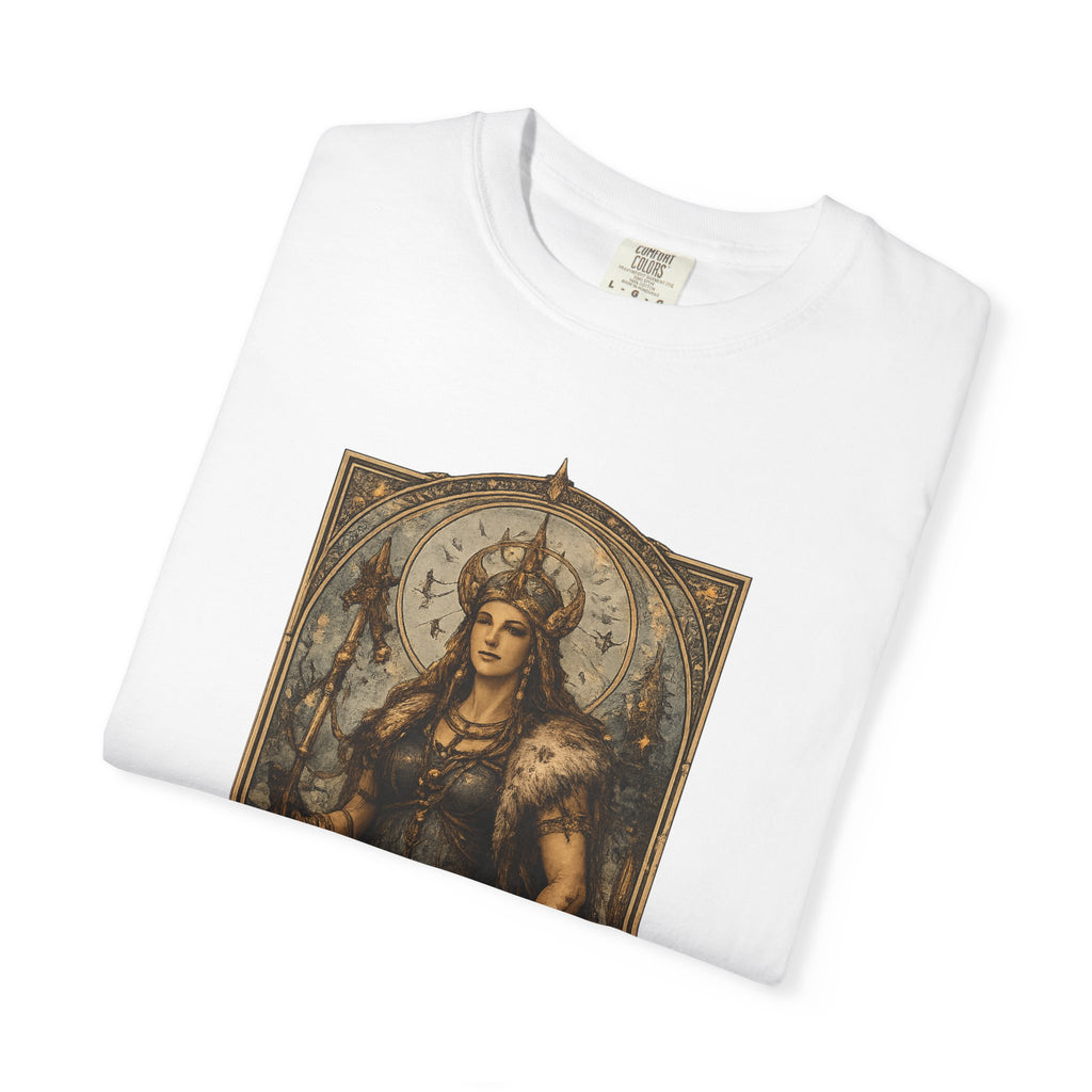 Freya Norse Goddess Art T‑Shirt — Love, Fertility & Strength Graphic Tee
