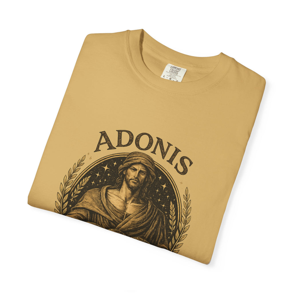 Adonis Energy Graphic T-Shirt — 'Built by Plants' Vintage Botanical Tee