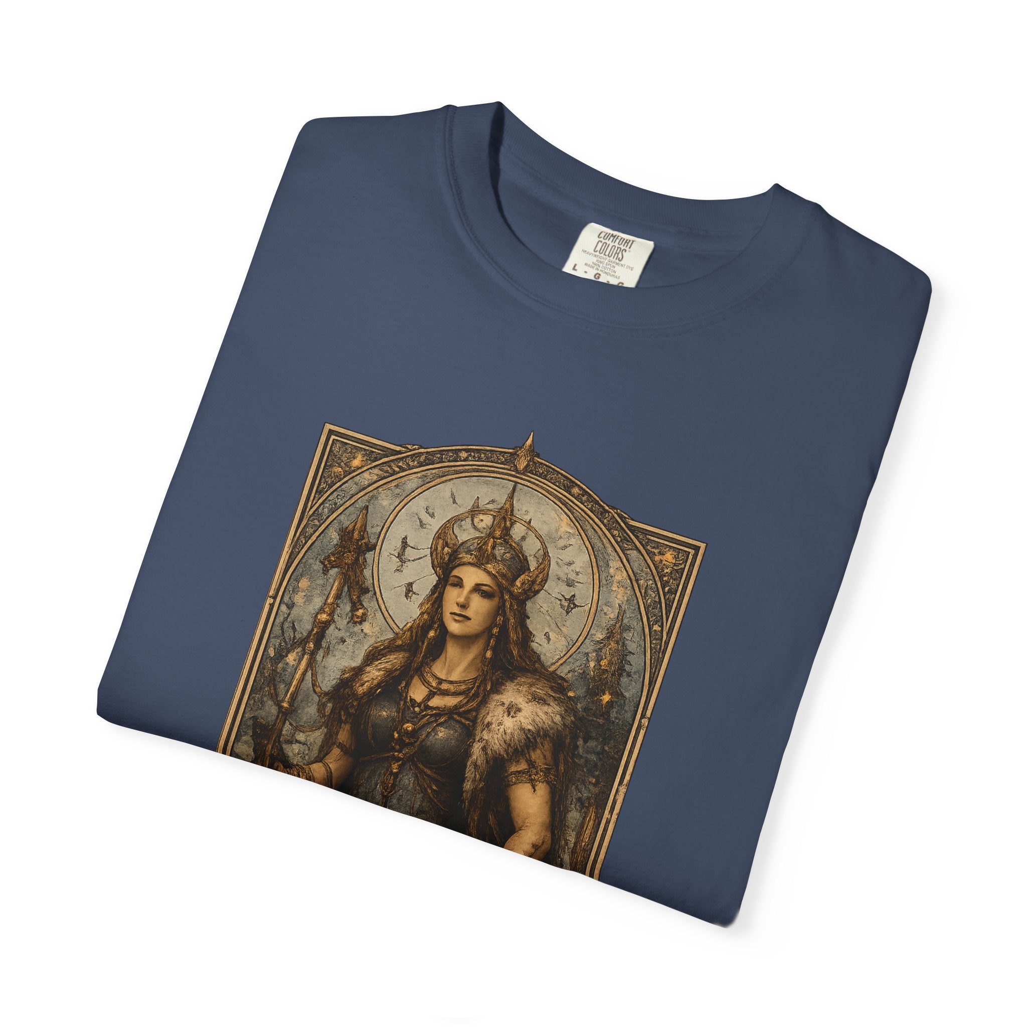 Freya Norse Goddess Art T‑Shirt — Love, Fertility & Strength Graphic Tee