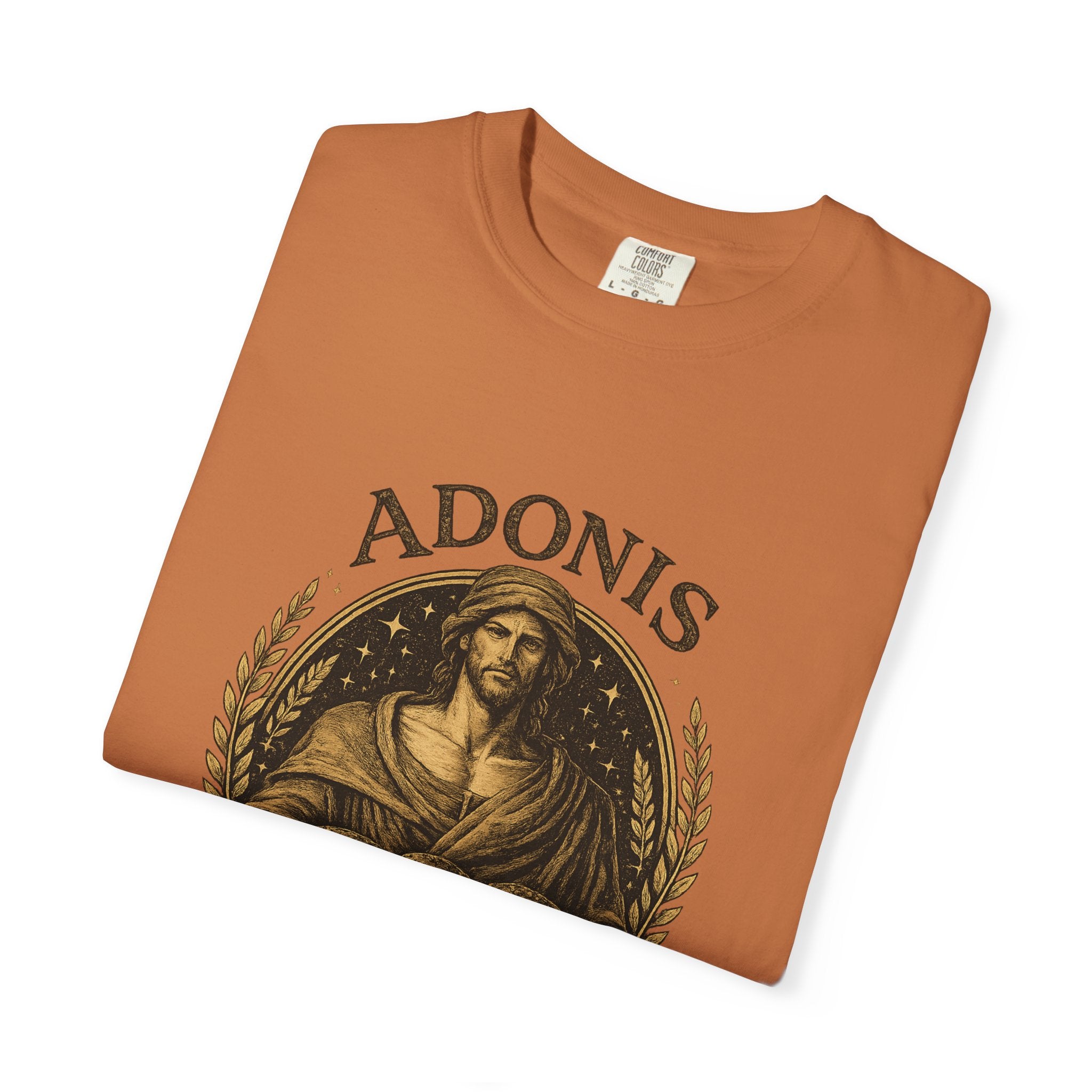 Adonis Energy Graphic T-Shirt — 'Built by Plants' Vintage Botanical Tee