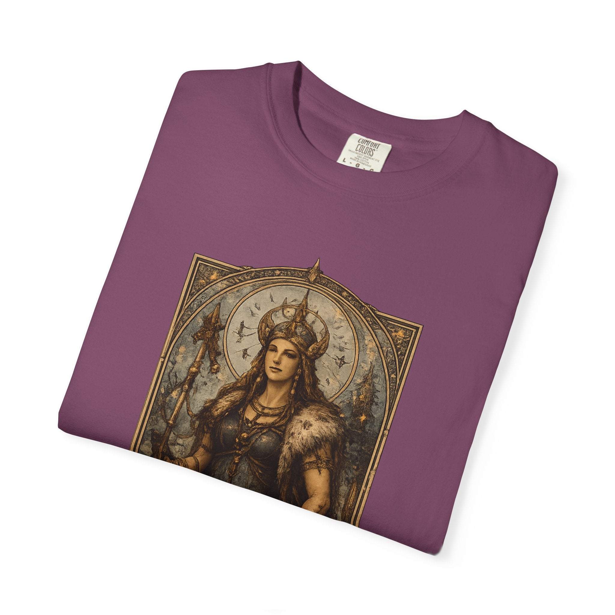 Freya Norse Goddess Art T‑Shirt — Love, Fertility & Strength Graphic Tee