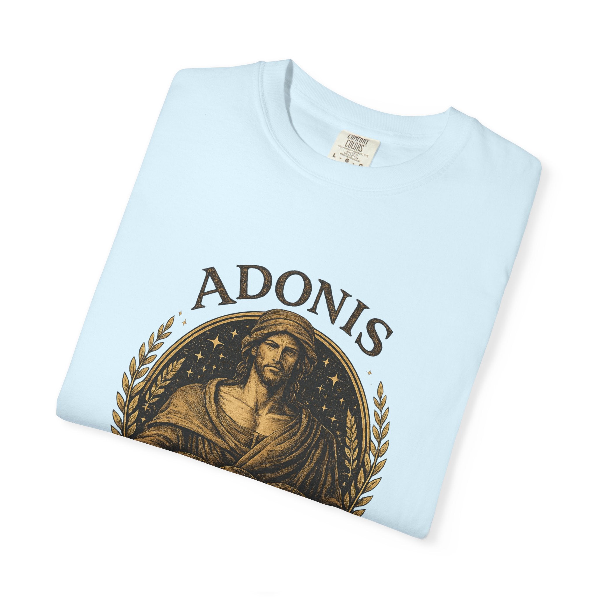 Adonis Energy Graphic T-Shirt — 'Built by Plants' Vintage Botanical Tee