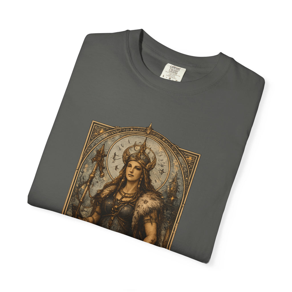 Freya Norse Goddess Art T‑Shirt — Love, Fertility & Strength Graphic Tee