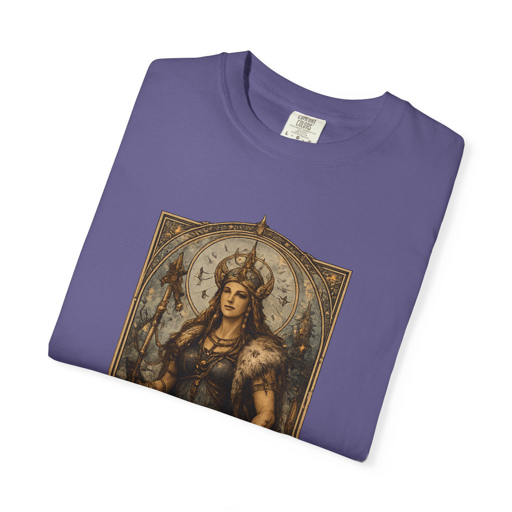 Freya Norse Goddess Art T‑Shirt — Love, Fertility & Strength Graphic Tee