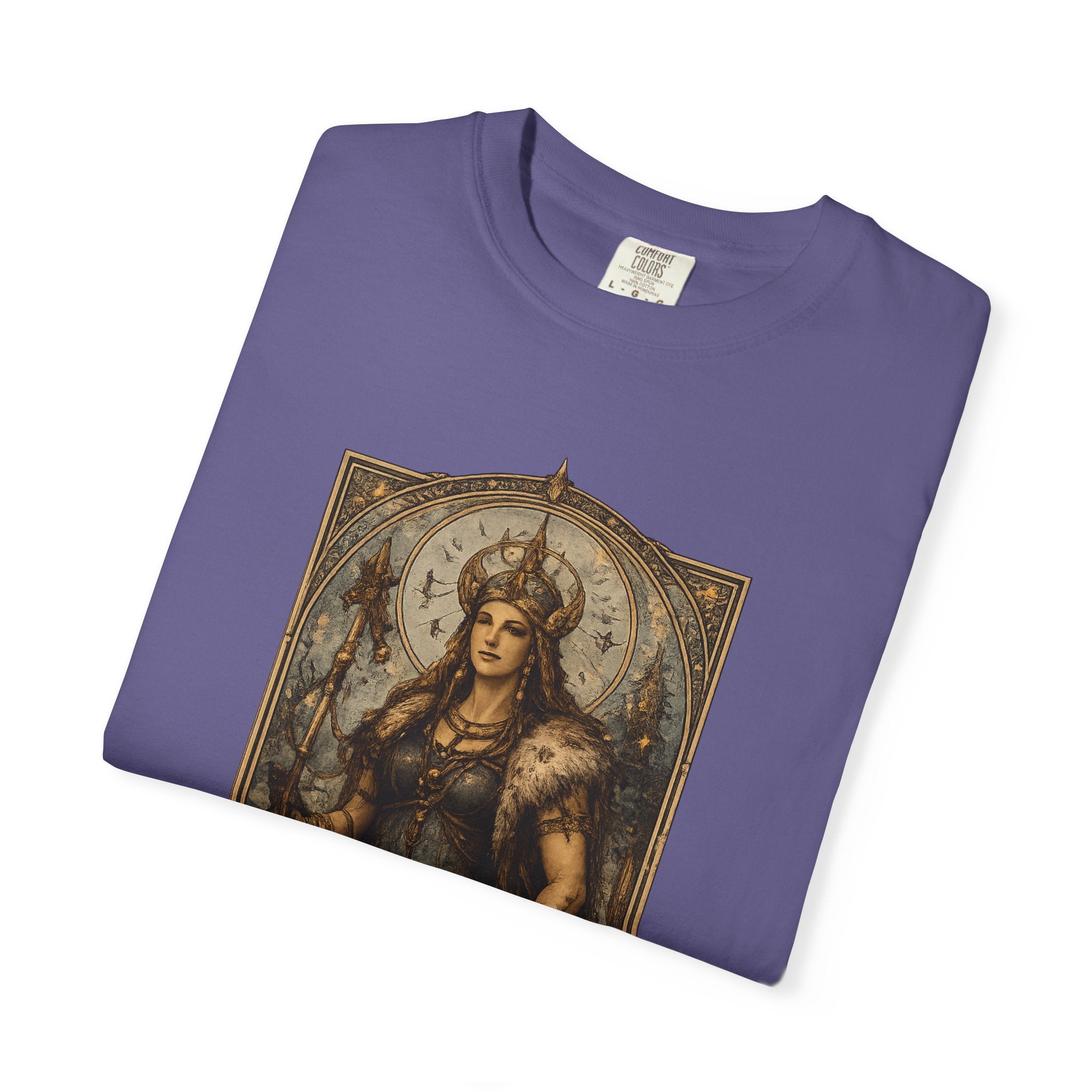 Freya Norse Goddess Art T‑Shirt — Love, Fertility & Strength Graphic Tee