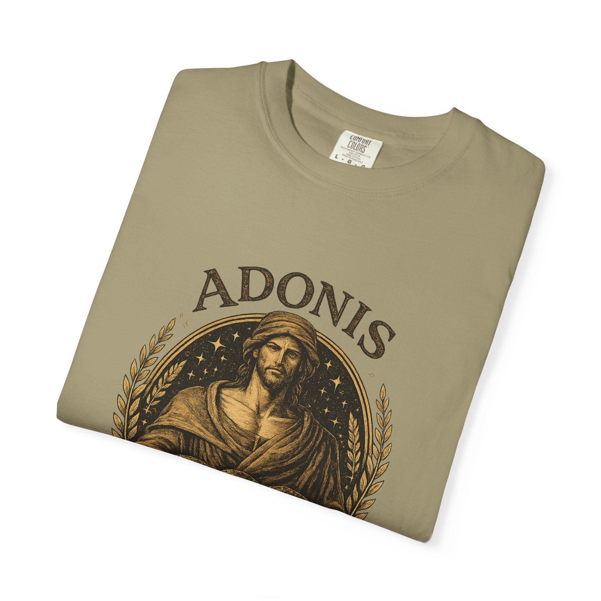 Adonis Energy Graphic T-Shirt — 'Built by Plants' Vintage Botanical Tee
