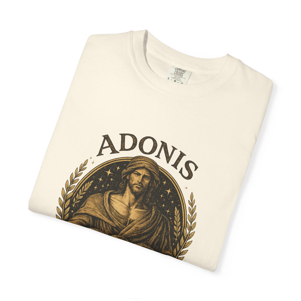 Adonis Energy Graphic T-Shirt — 'Built by Plants' Vintage Botanical Tee