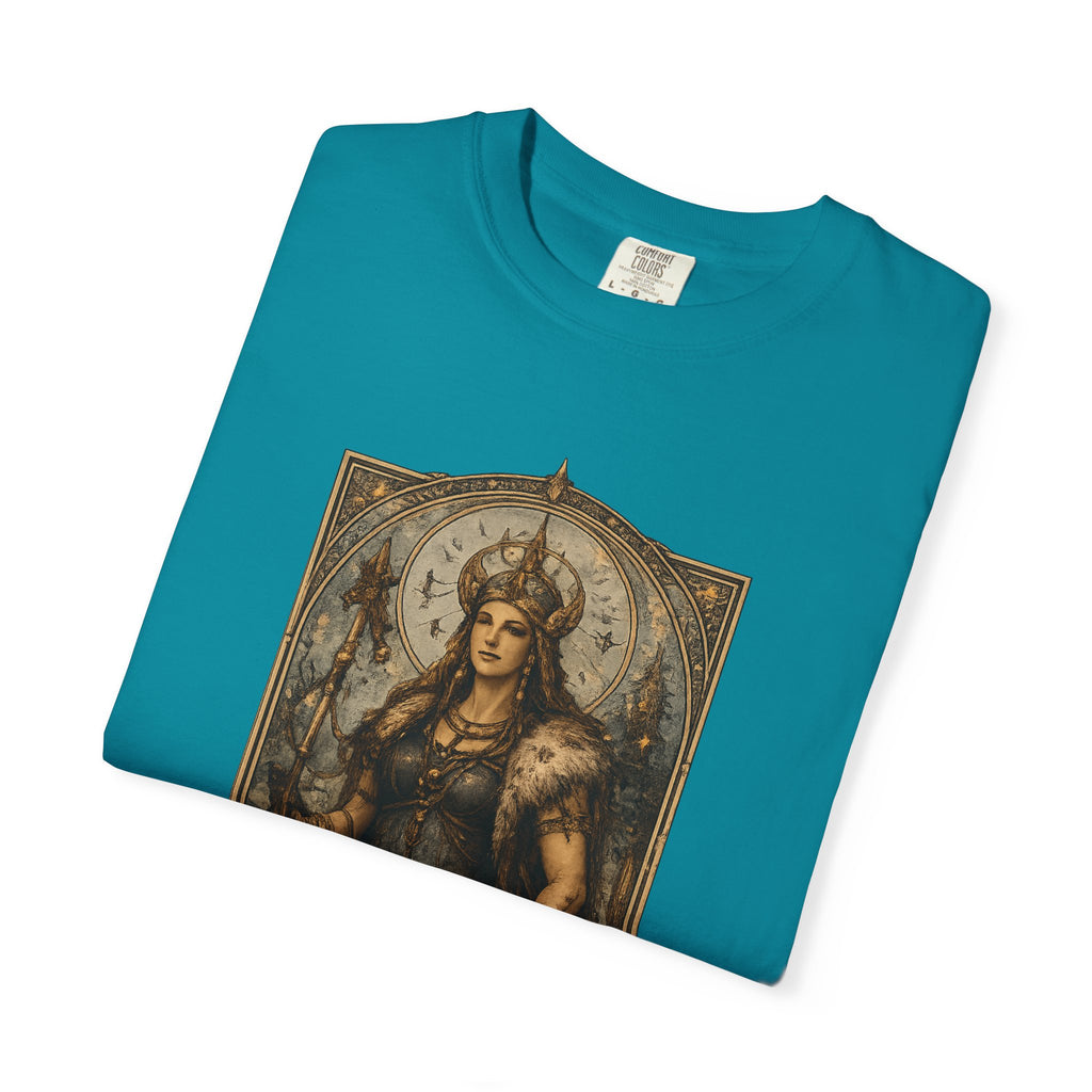 Freya Norse Goddess Art T‑Shirt — Love, Fertility & Strength Graphic Tee